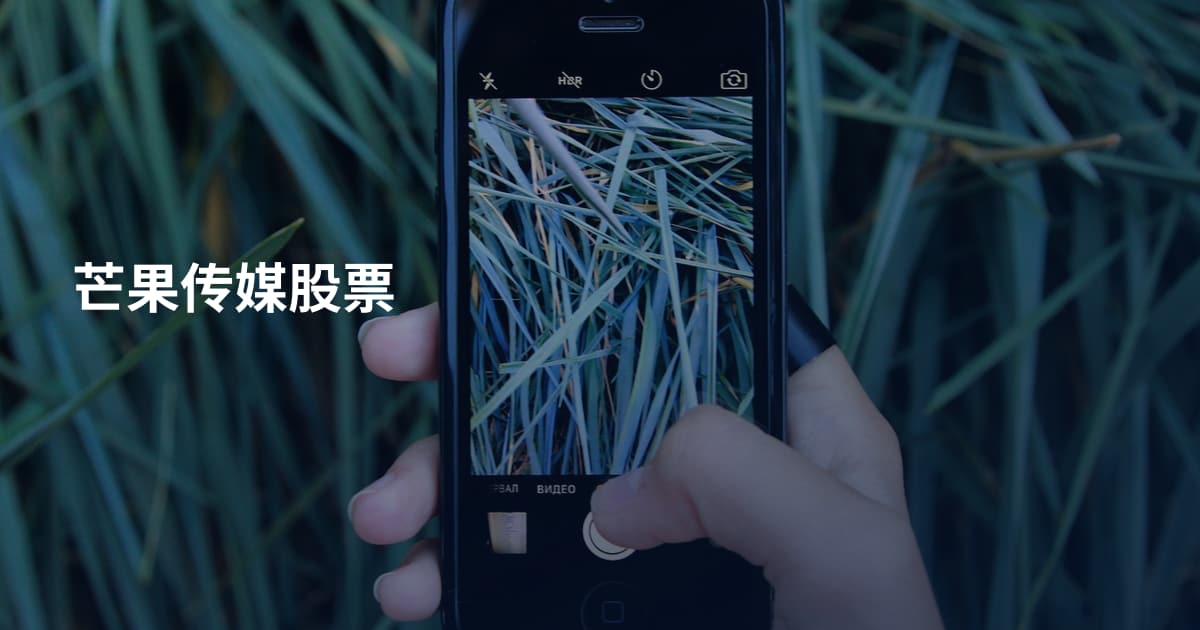 芒果传媒股票