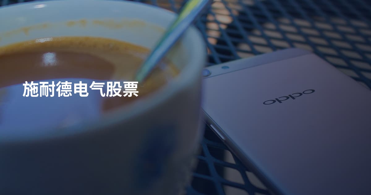 施耐德电气股票