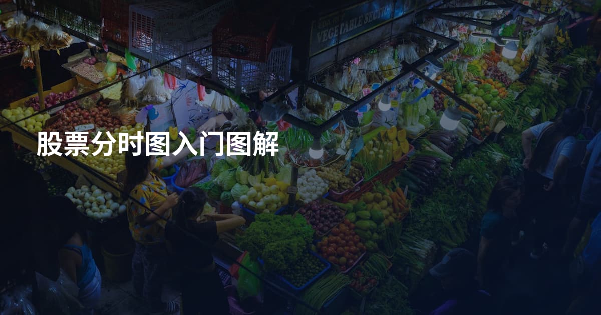 股票分时图入门图解