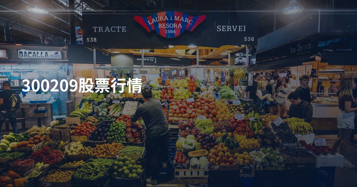 300209股票行情