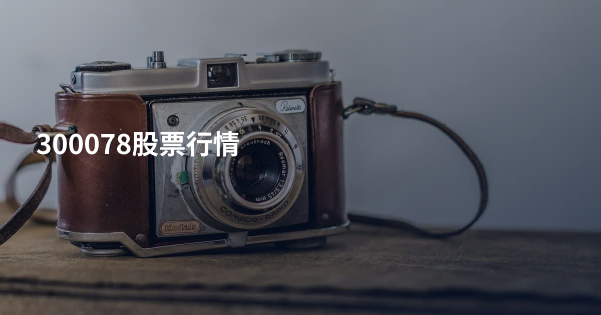 300078股票行情