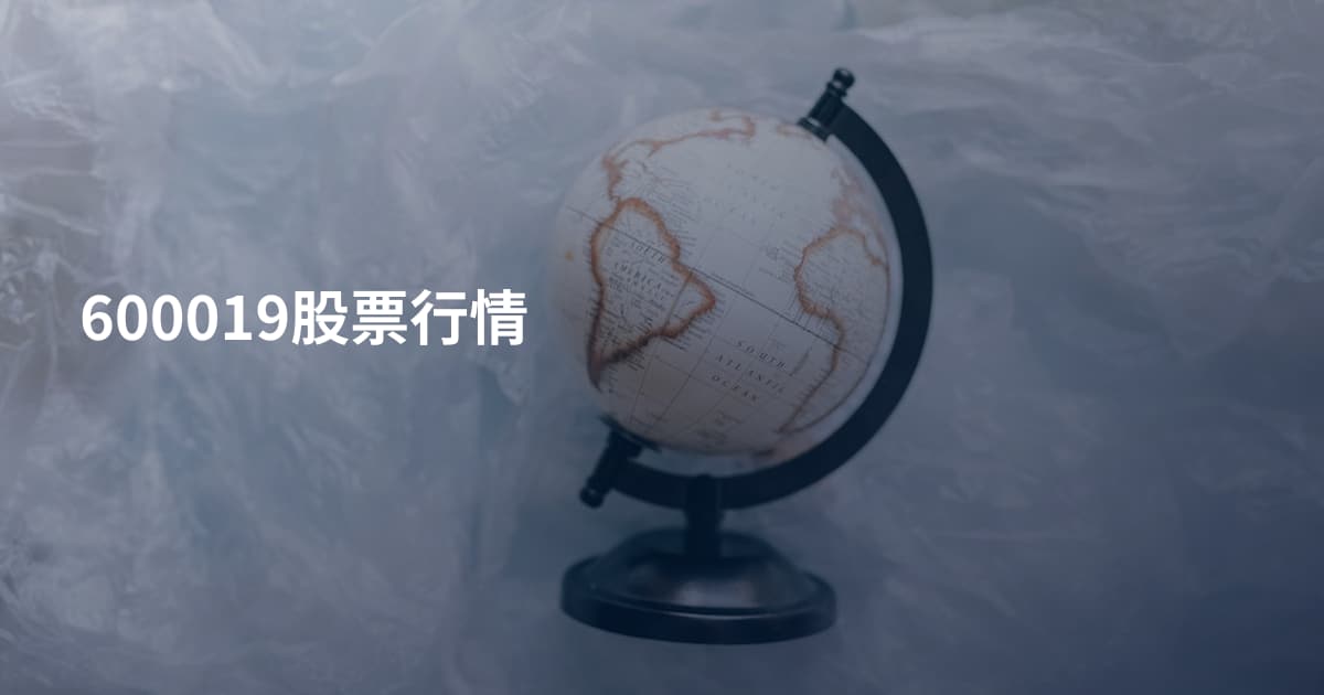 600019股票行情