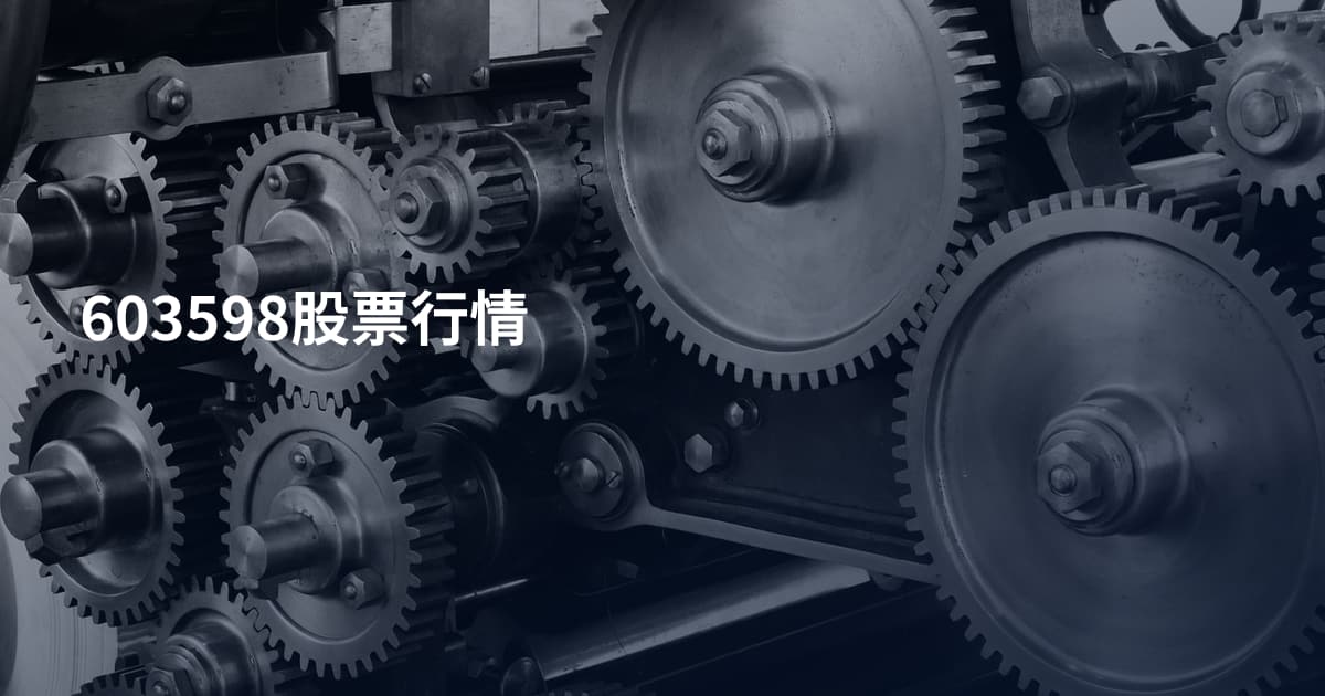 603598股票行情