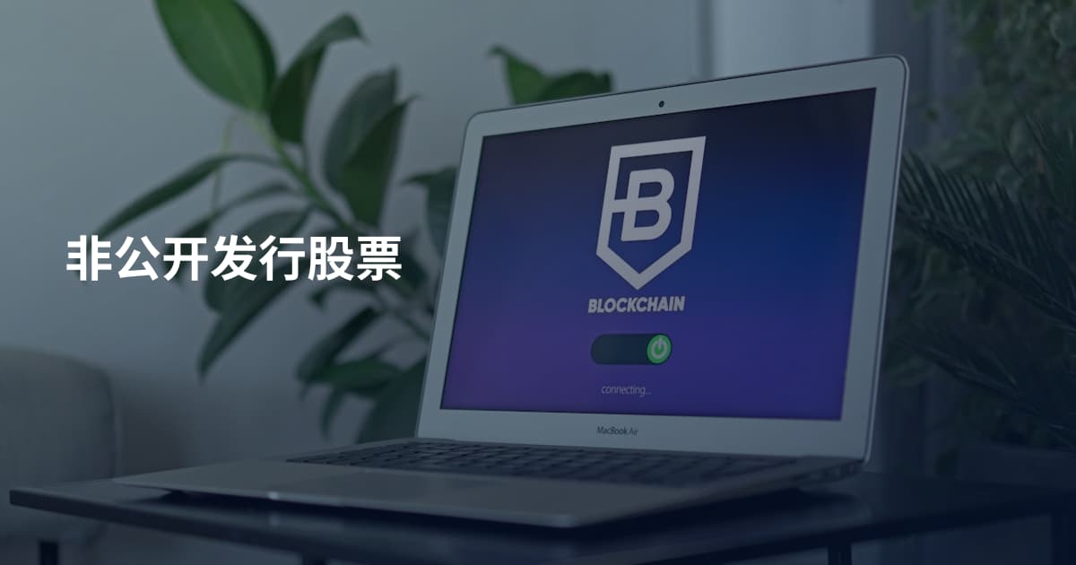 非公开发行股票