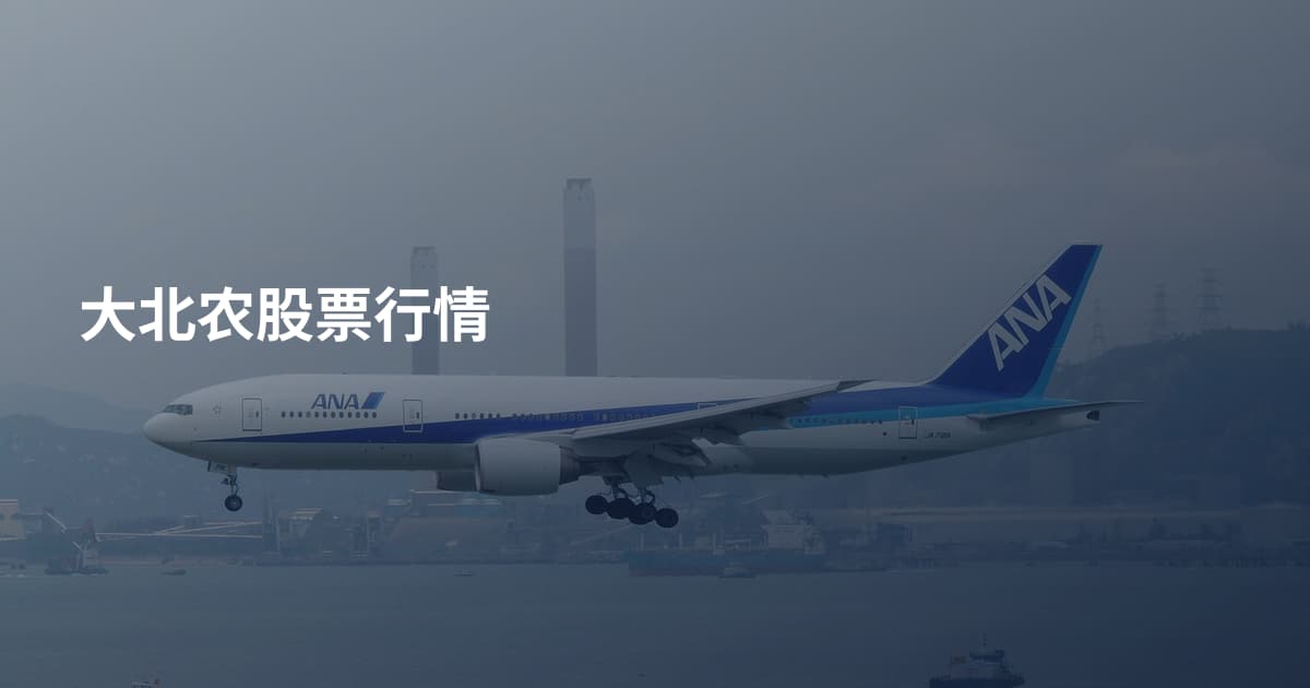 大北农股票行情