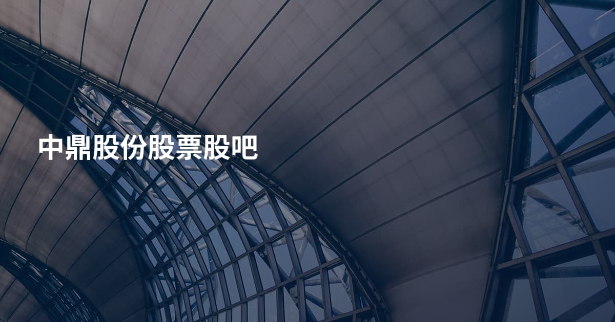 中鼎股份股票股吧