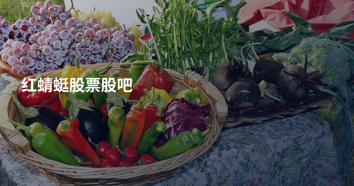 红蜻蜓股票股吧