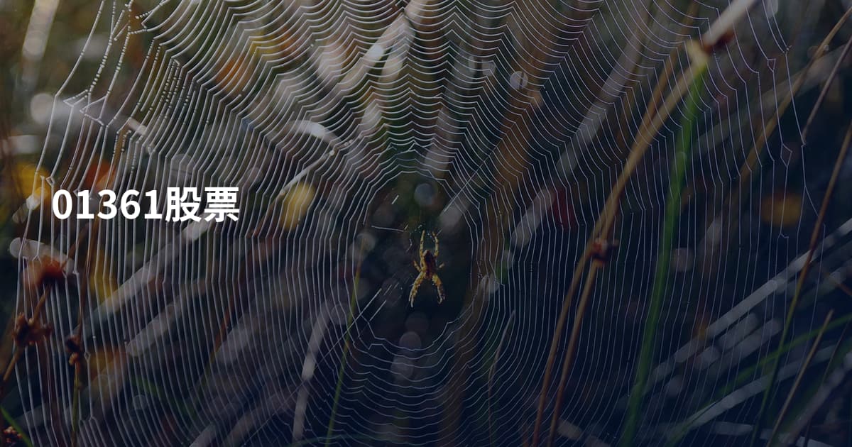 01361股票