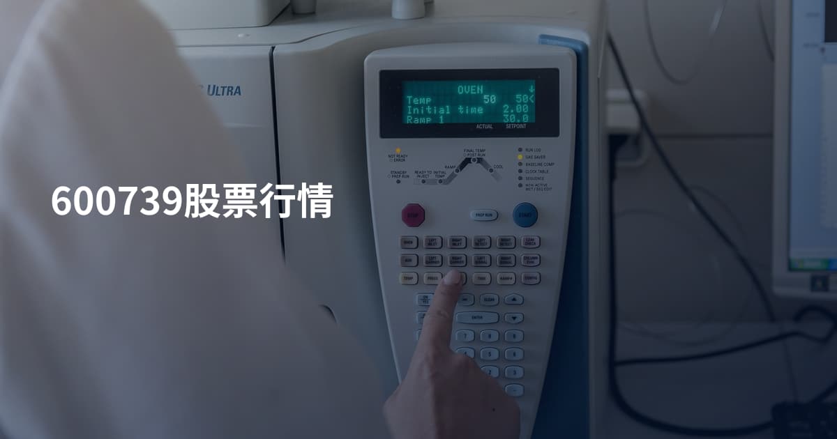 600739股票行情
