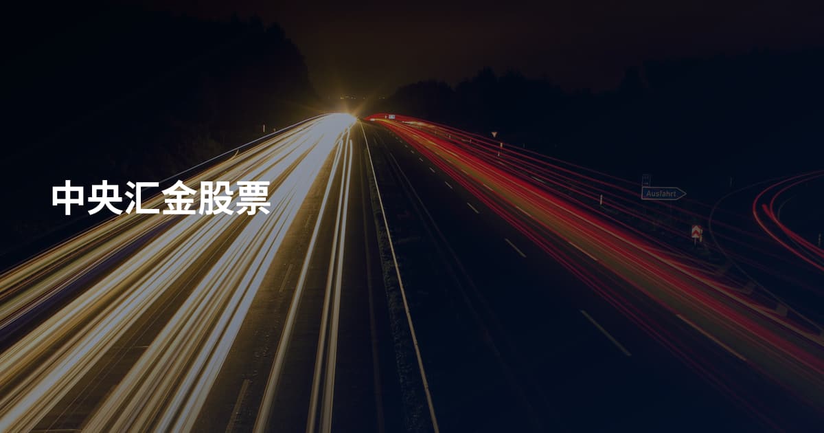 中央汇金股票