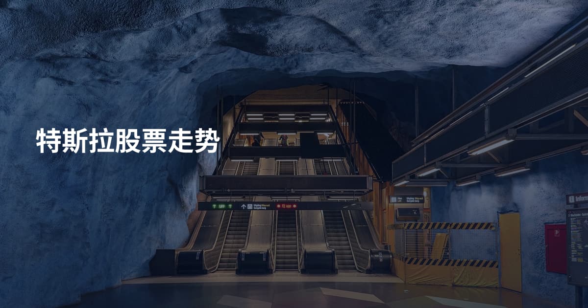 特斯拉股票走势