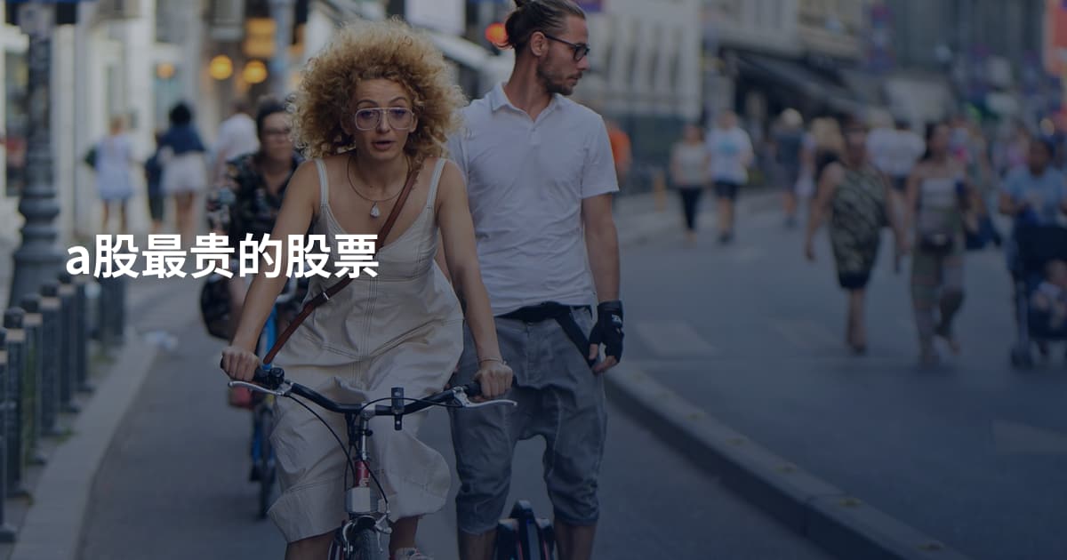 a股最贵的股票