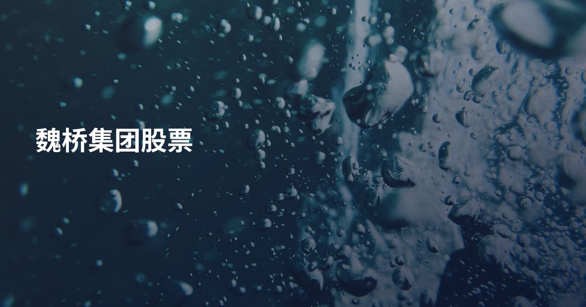 魏桥集团股票