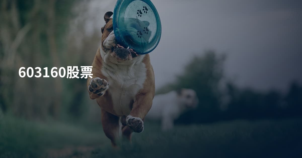 603160股票