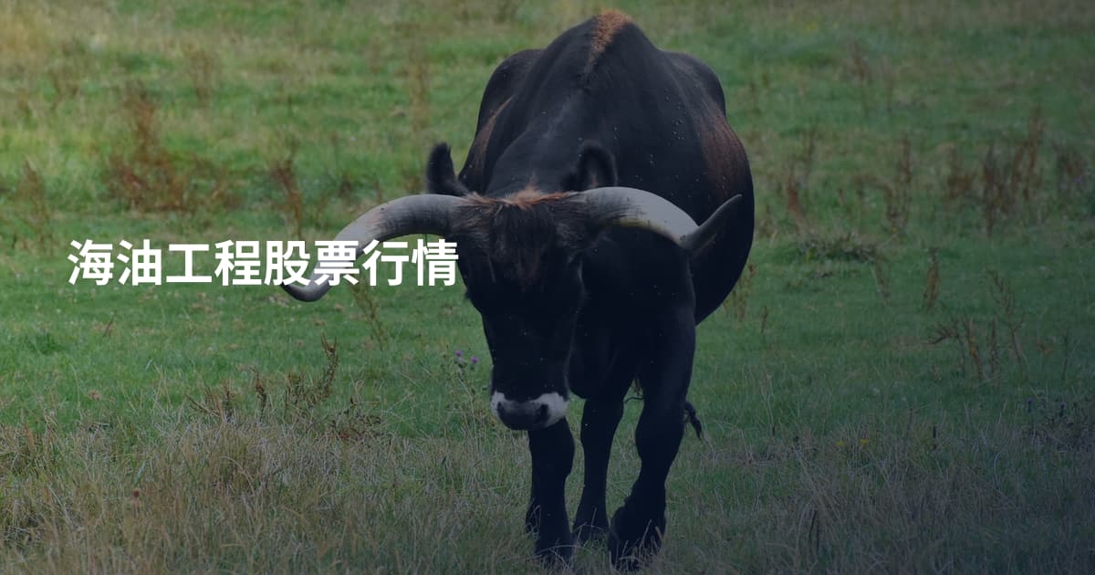 海油工程股票行情