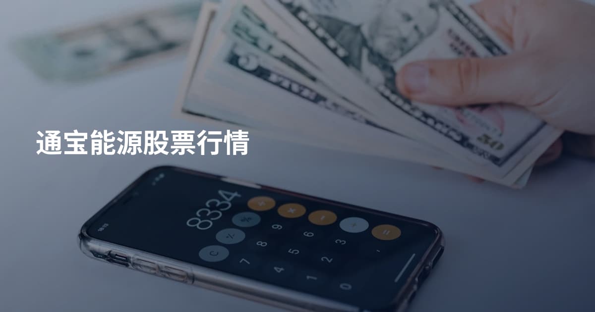 通宝能源股票行情