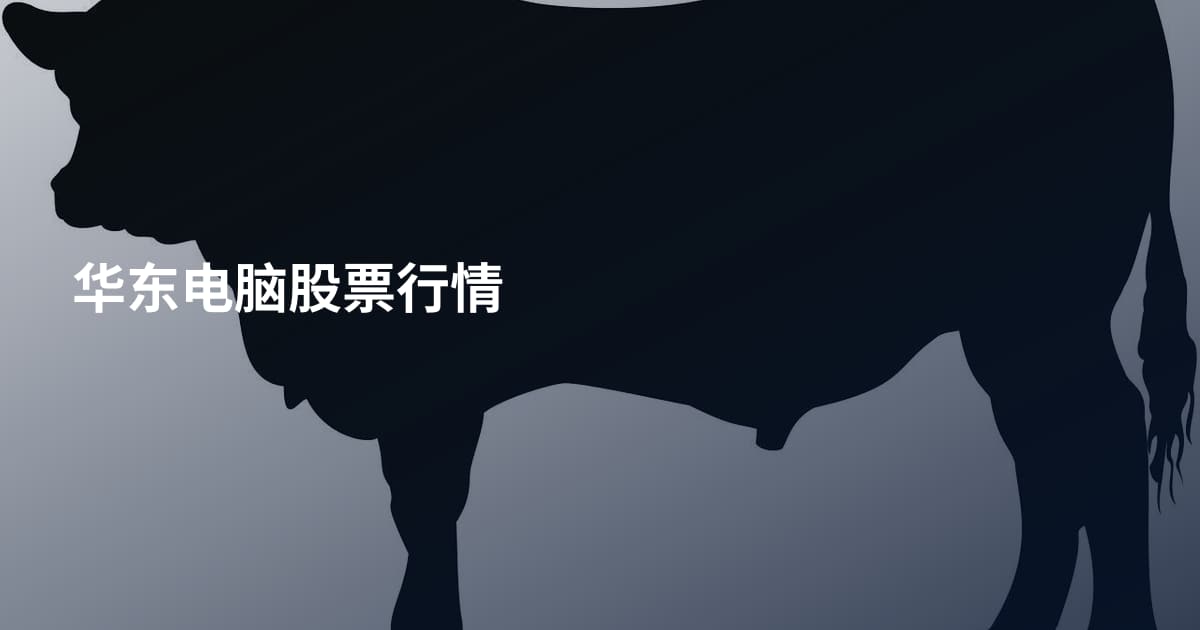 华东电脑股票行情