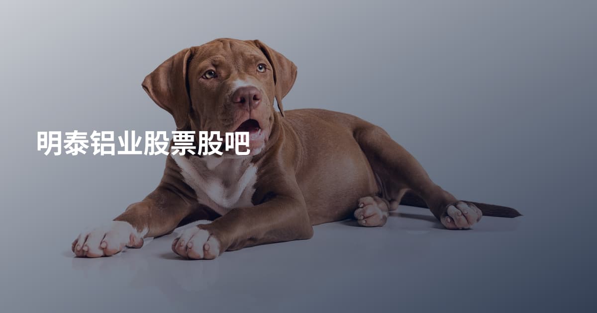 明泰铝业股票股吧