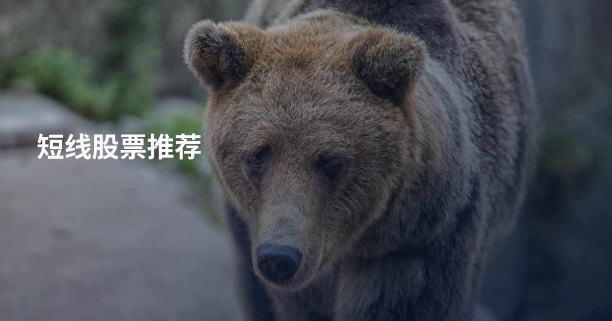 短线股票推荐
