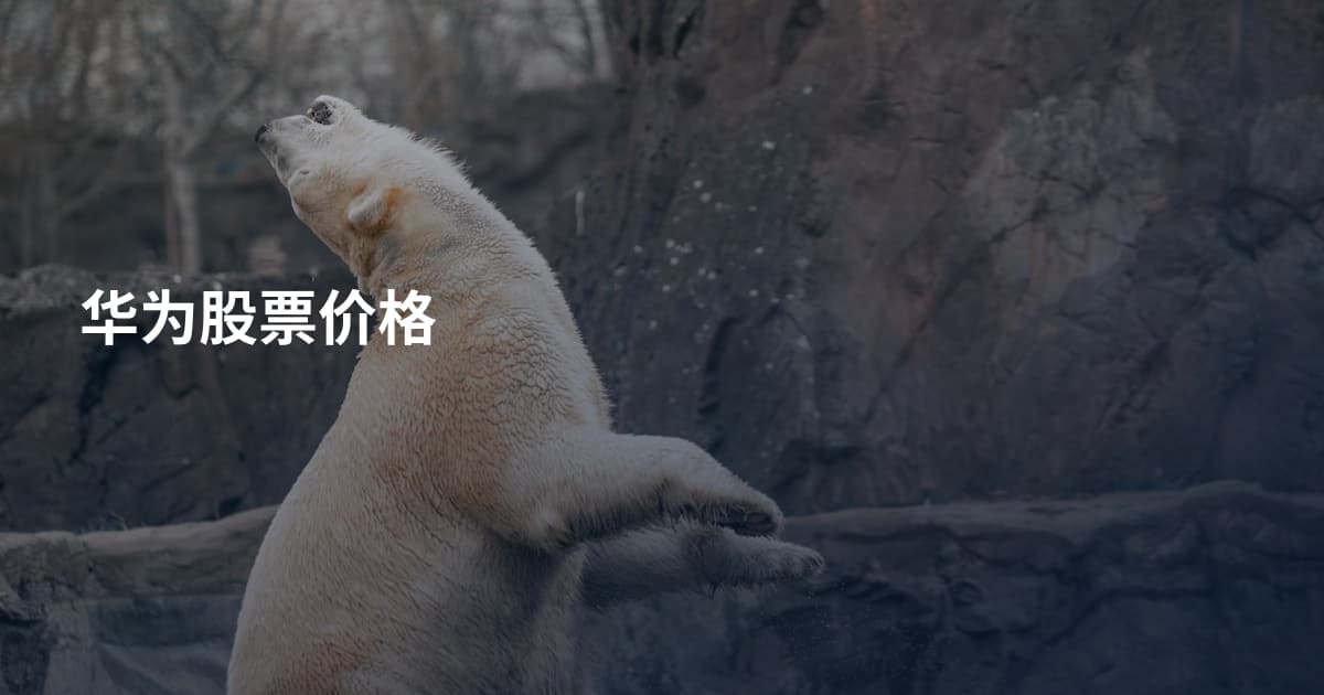 华为股票价格