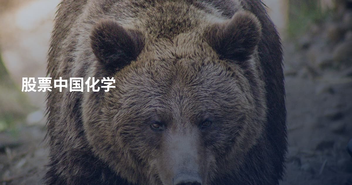 股票中国化学