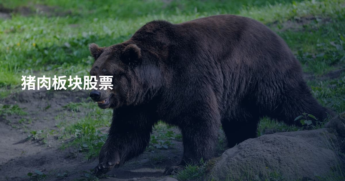 猪肉板块股票