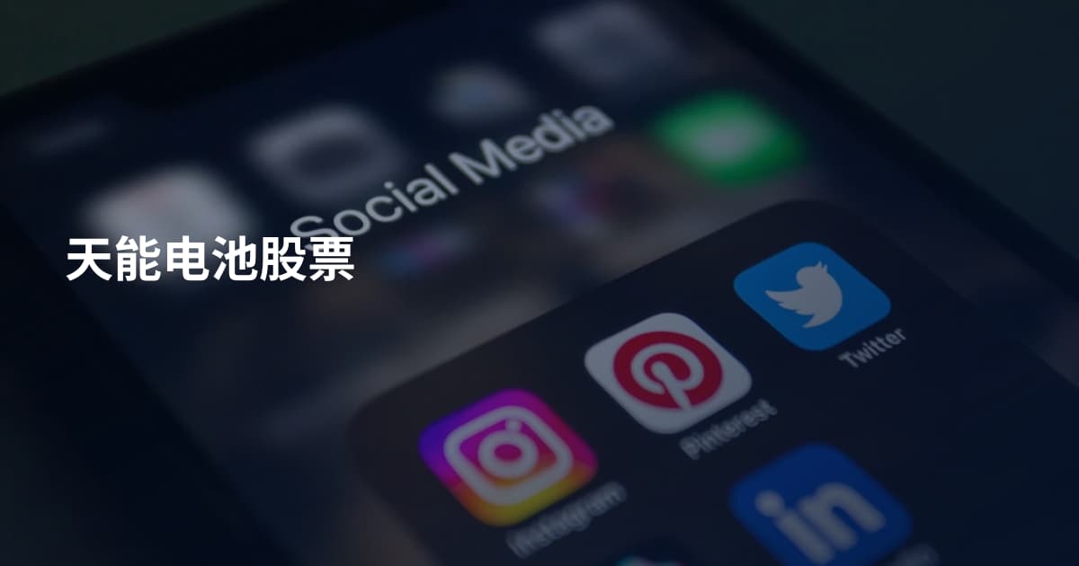 天能电池股票