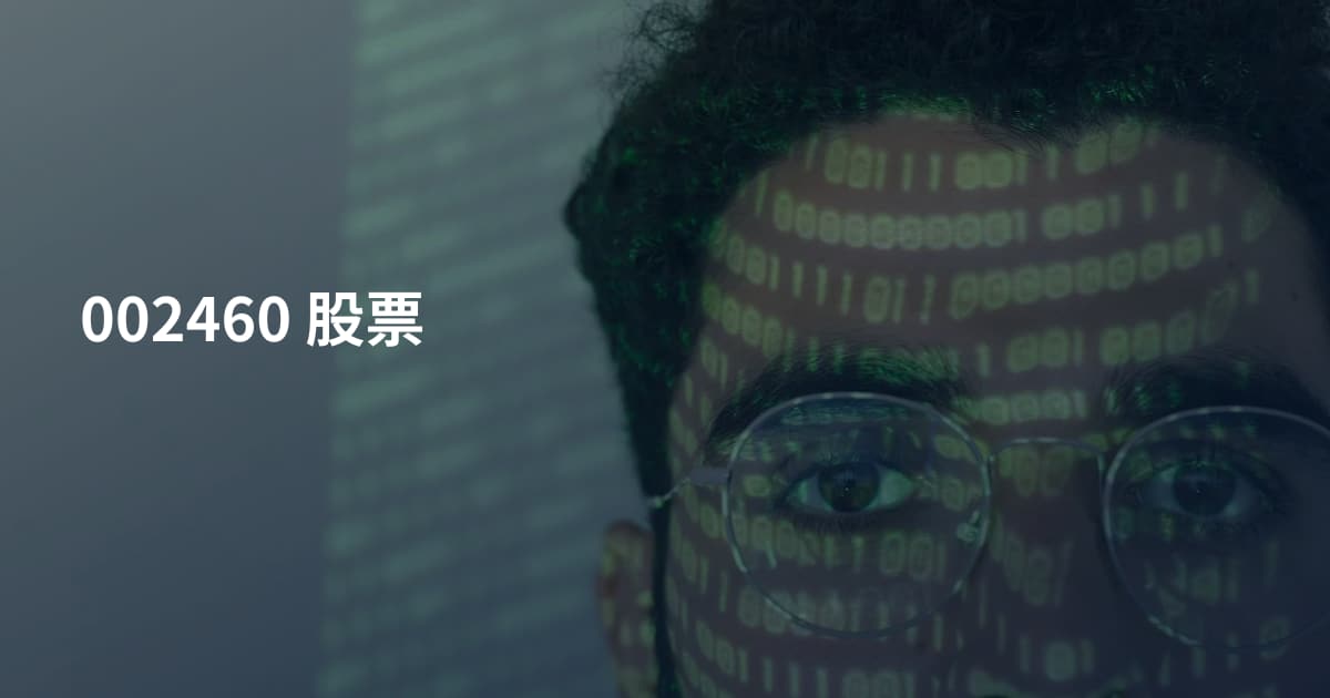 002460 股票