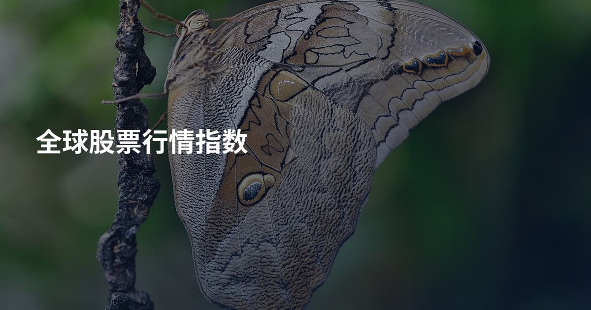 全球股票行情指数
