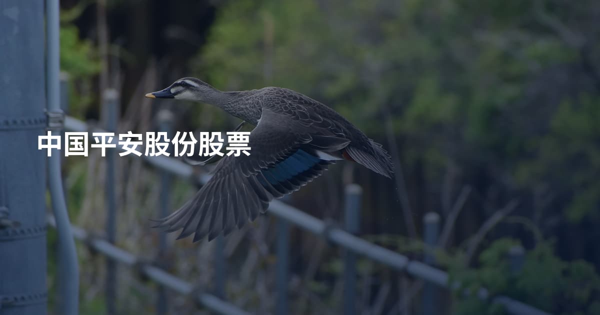 中国平安股份股票