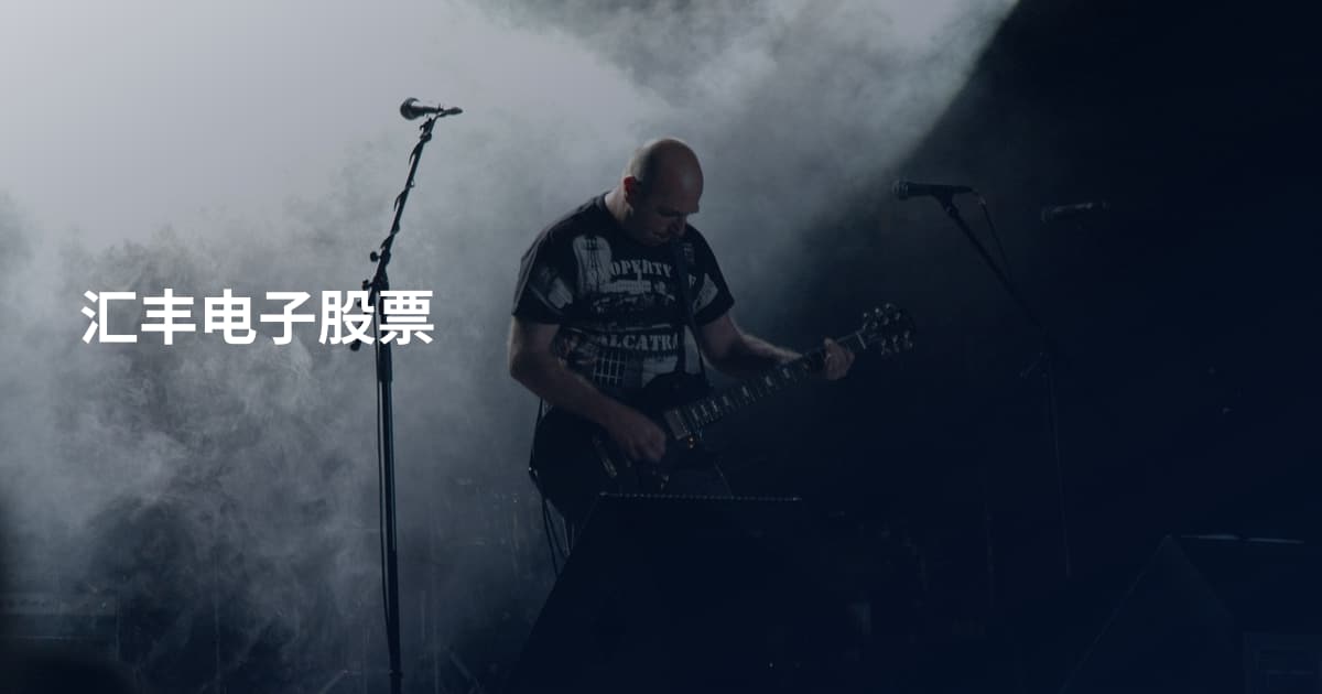 汇丰电子股票