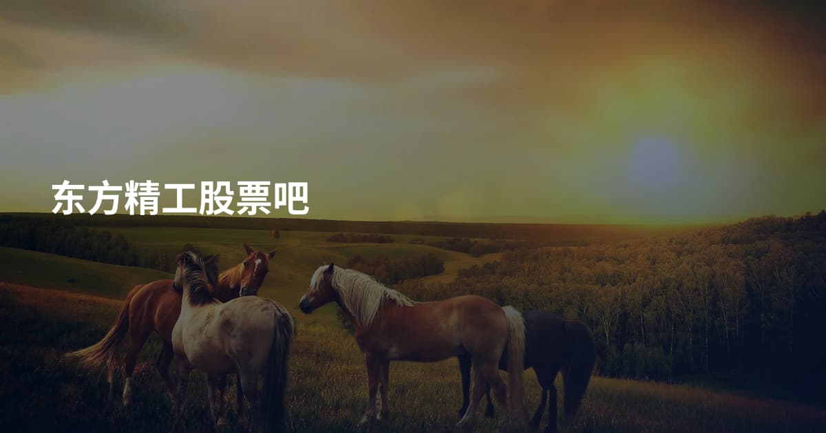 东方精工股票吧