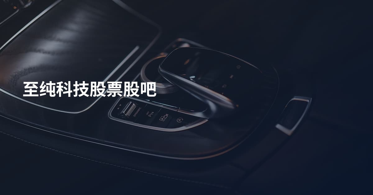 至纯科技股票股吧