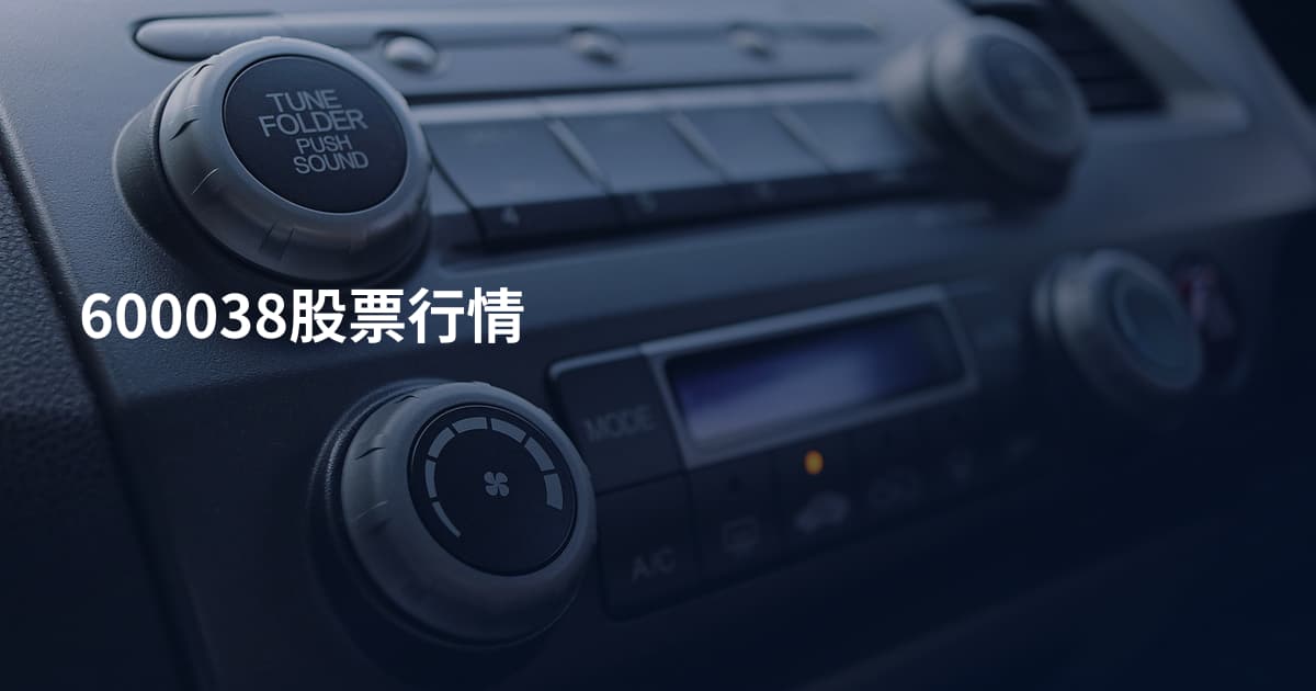 600038股票行情