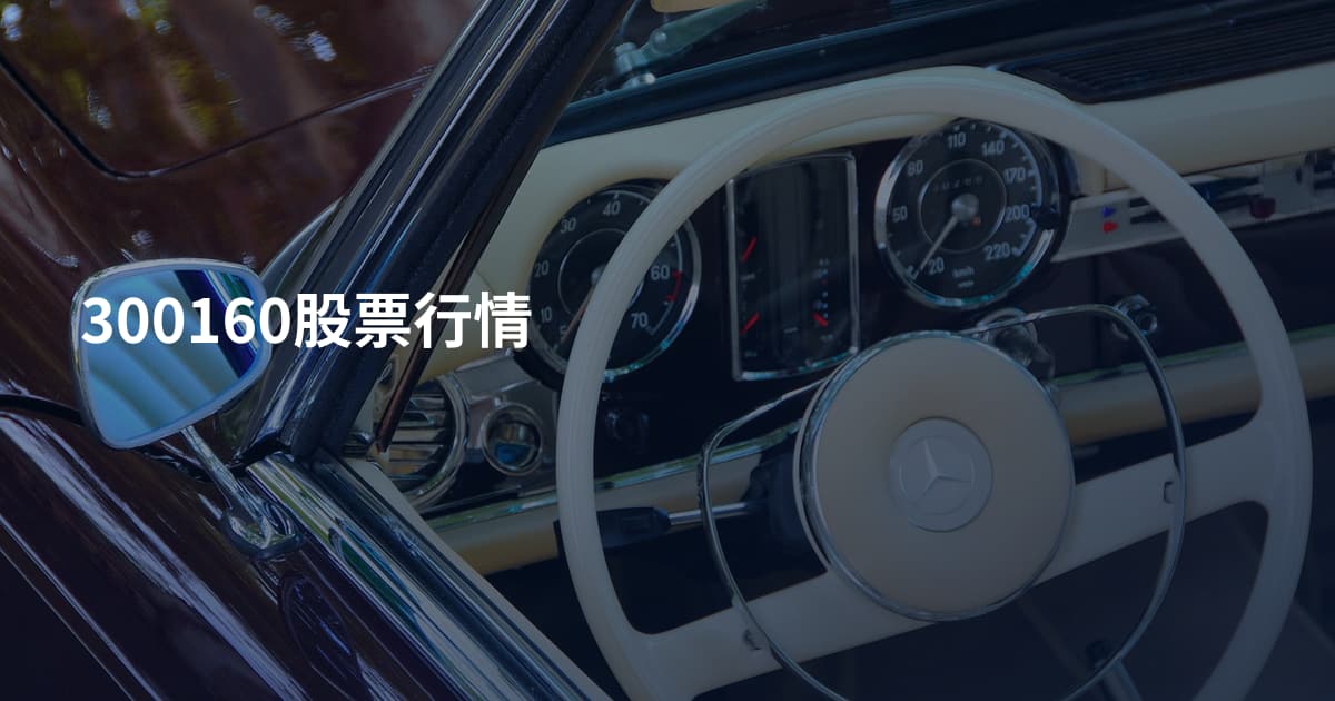 300160股票行情