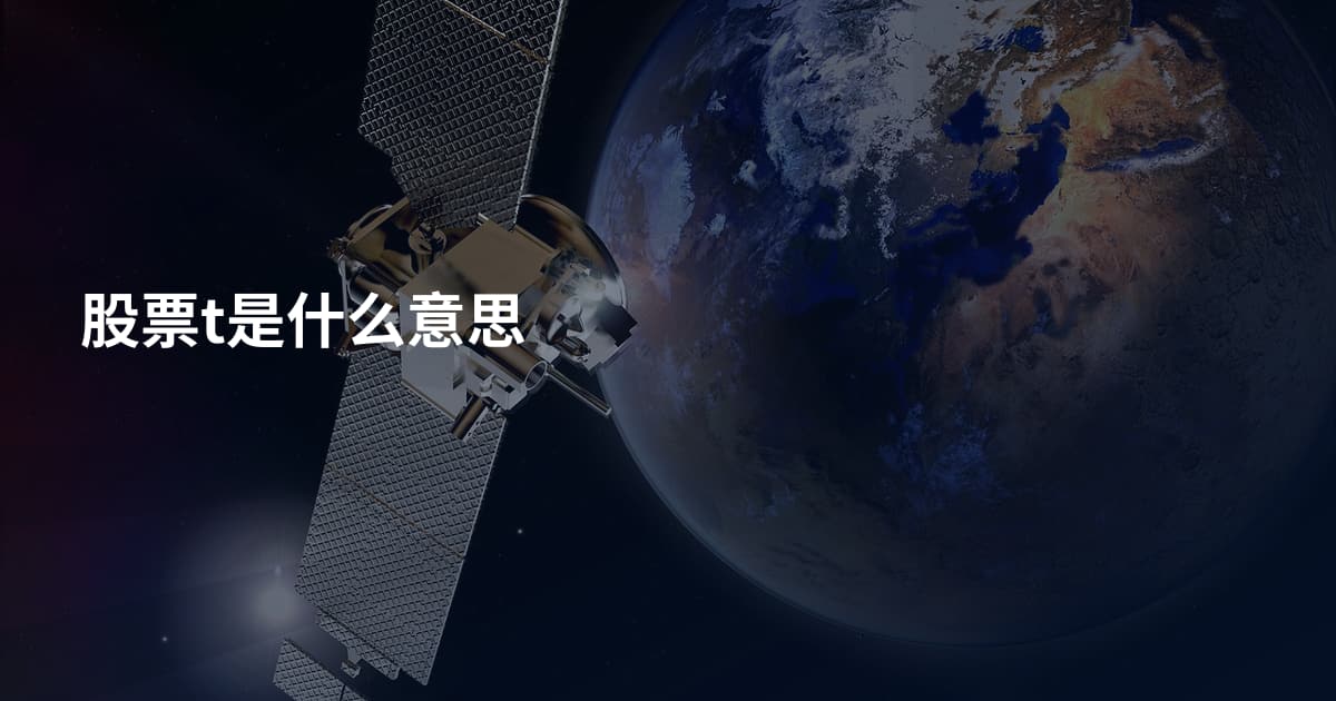 股票t是什么意思