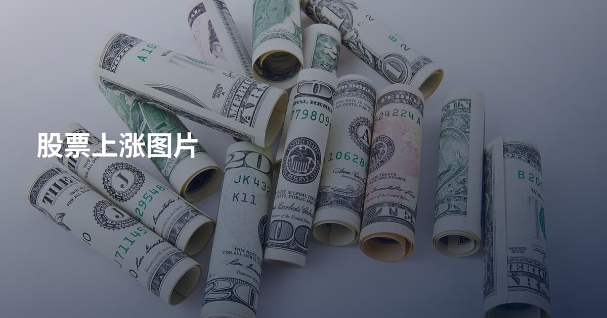 股票上涨图片