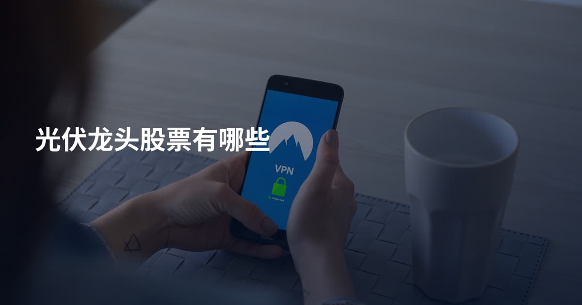 光伏龙头股票有哪些