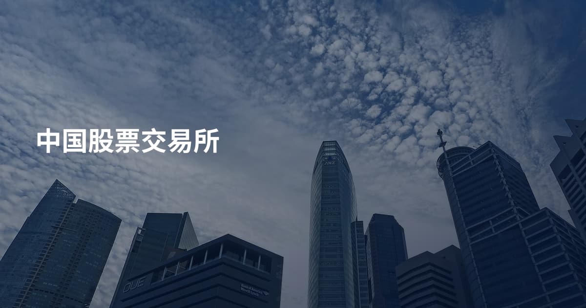 中国股票交易所