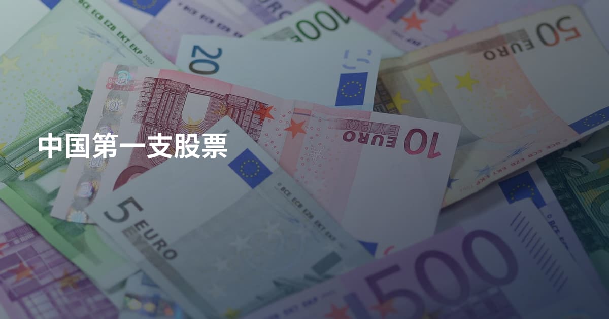 中国第一支股票