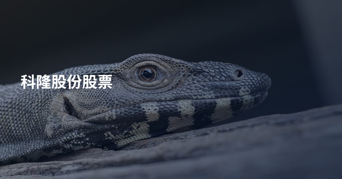科隆股份股票
