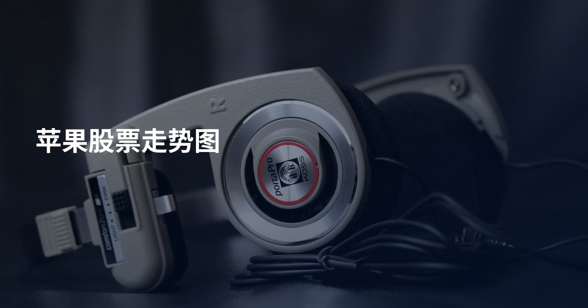 苹果股票走势图