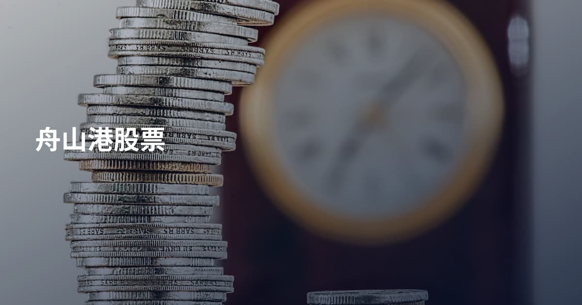 舟山港股票