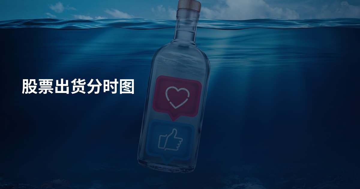 股票出货分时图