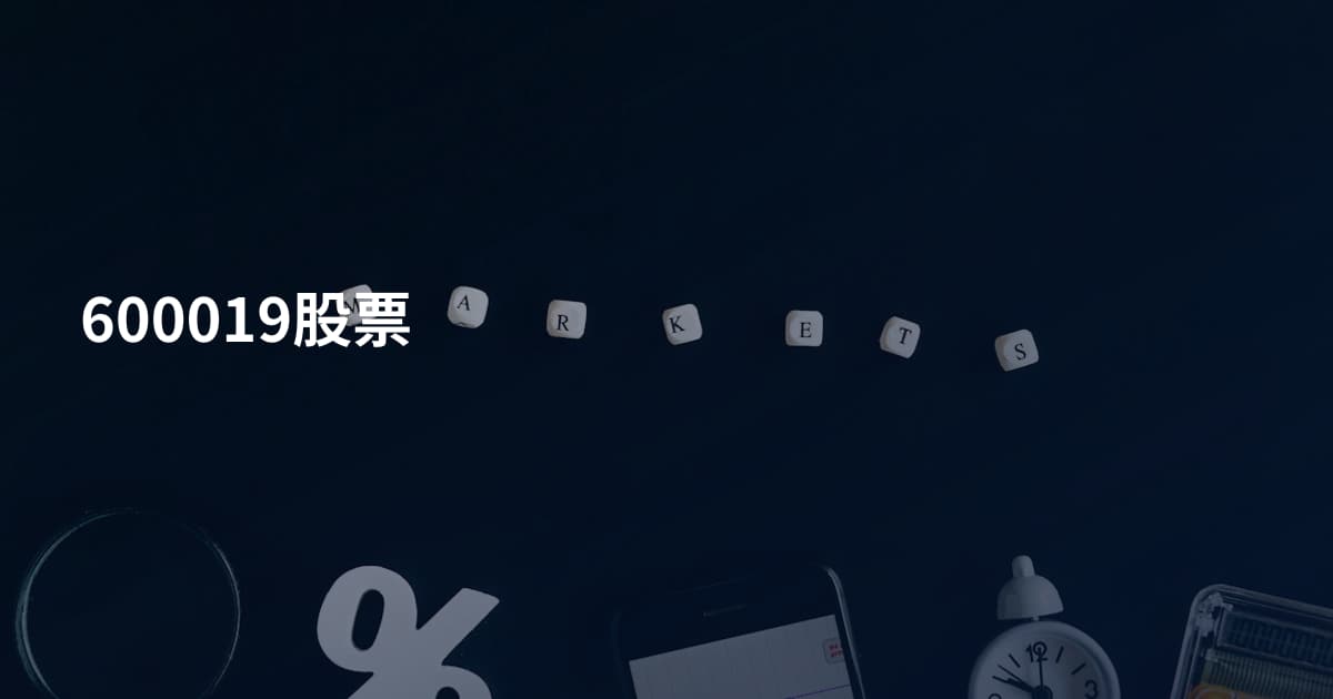 600019股票