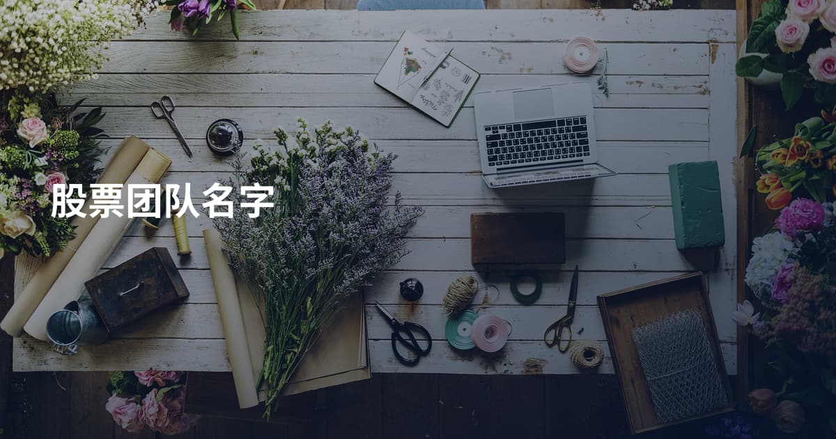股票团队名字