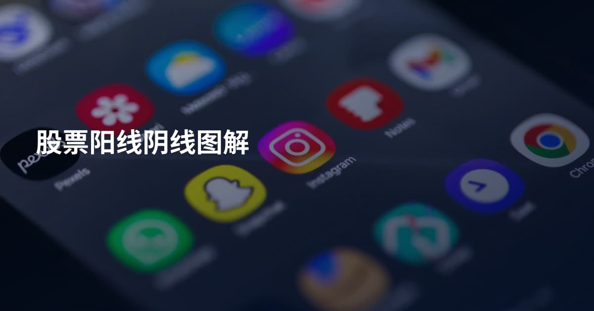 股票阳线阴线图解