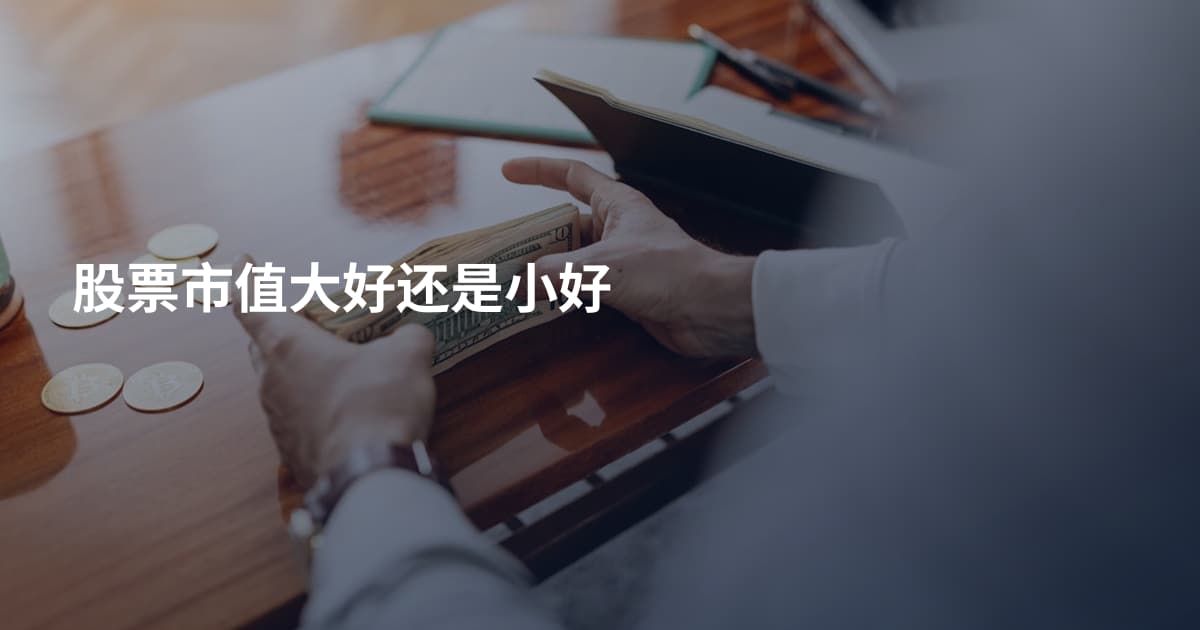 股票市值大好还是小好