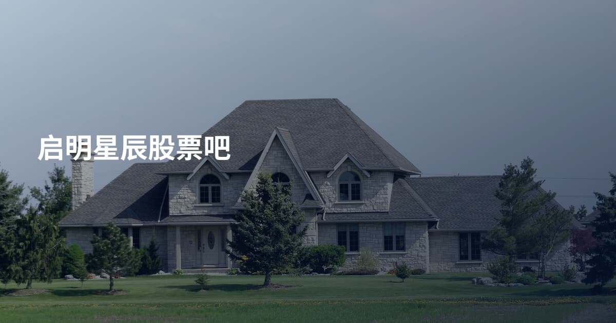 启明星辰股票吧