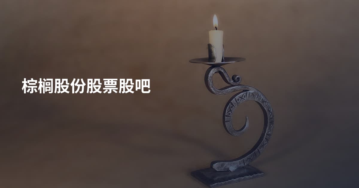 棕榈股份股票股吧